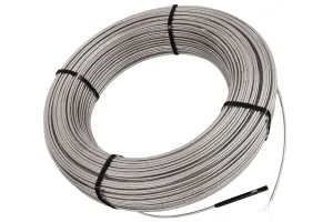 Schluter-Systems DITRA-HEAT (240V) Floor Heat Cable, warms 27 sq ft [DHEHK24027] adaptable to any layout, adds comfort to any room, quickly and easily installs into membrane before tile/stone