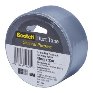 Scotch Silver Duct Tape, 48mm x 50m (944S)