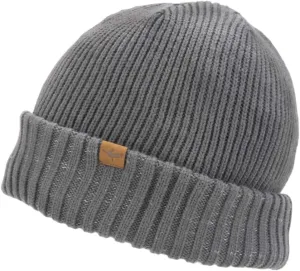 SEALSKINZ Unisex Bacton Waterproof Cold Weather Roll Cuff Beanie