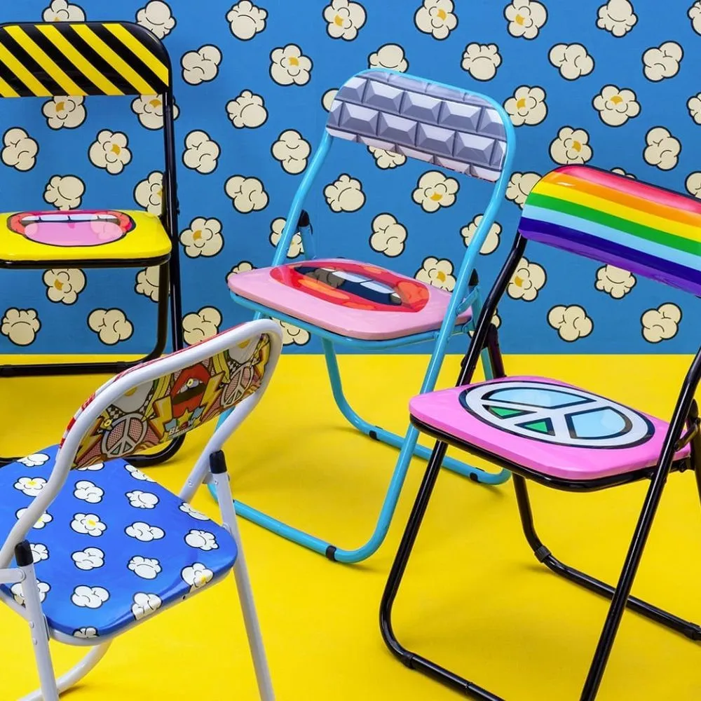 Seletti Blow Folding Chair Tongue