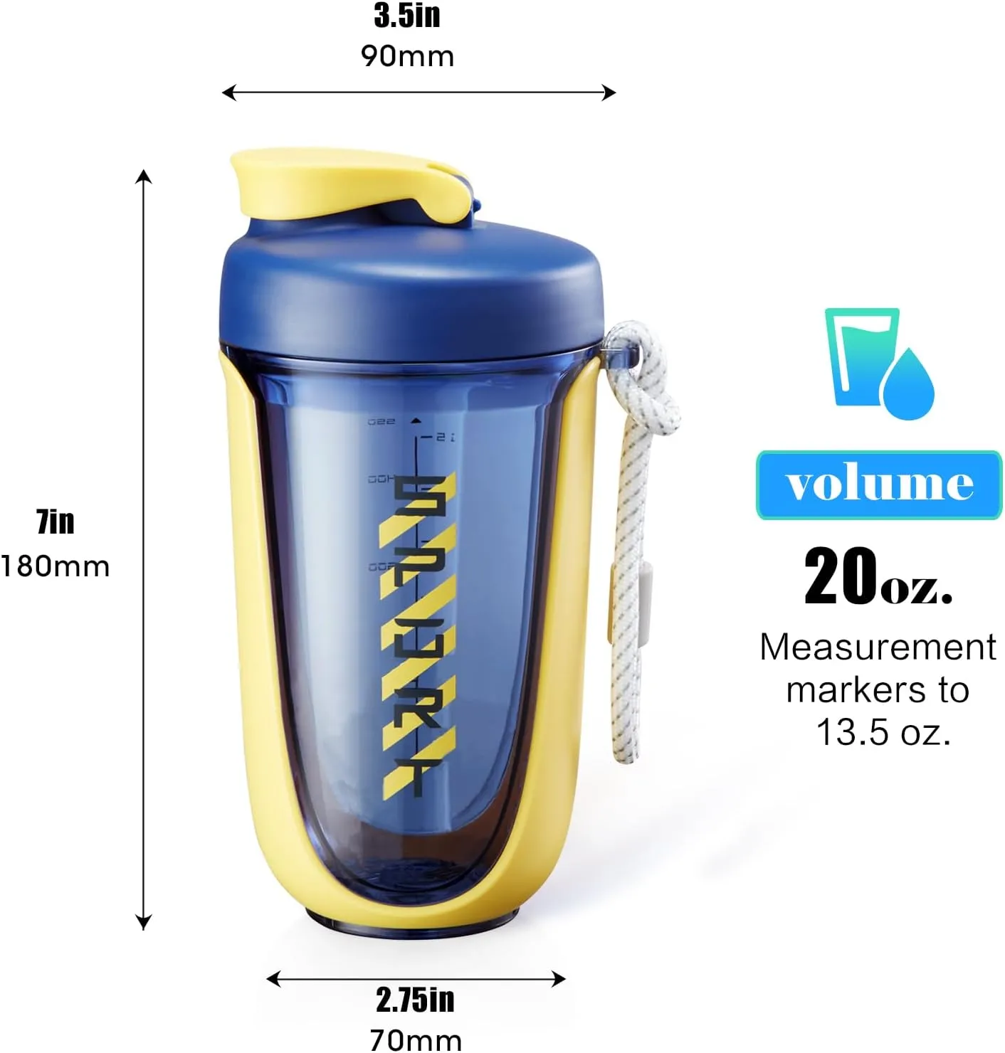 shaker cups for protein shakes 20 oz protein shaker bottle，Leak Proof，The Perfect Shaker for the Gym, Pre-Workout Bottle，Cocktail Shaker Cup，Weight Loss Supplement Shakes