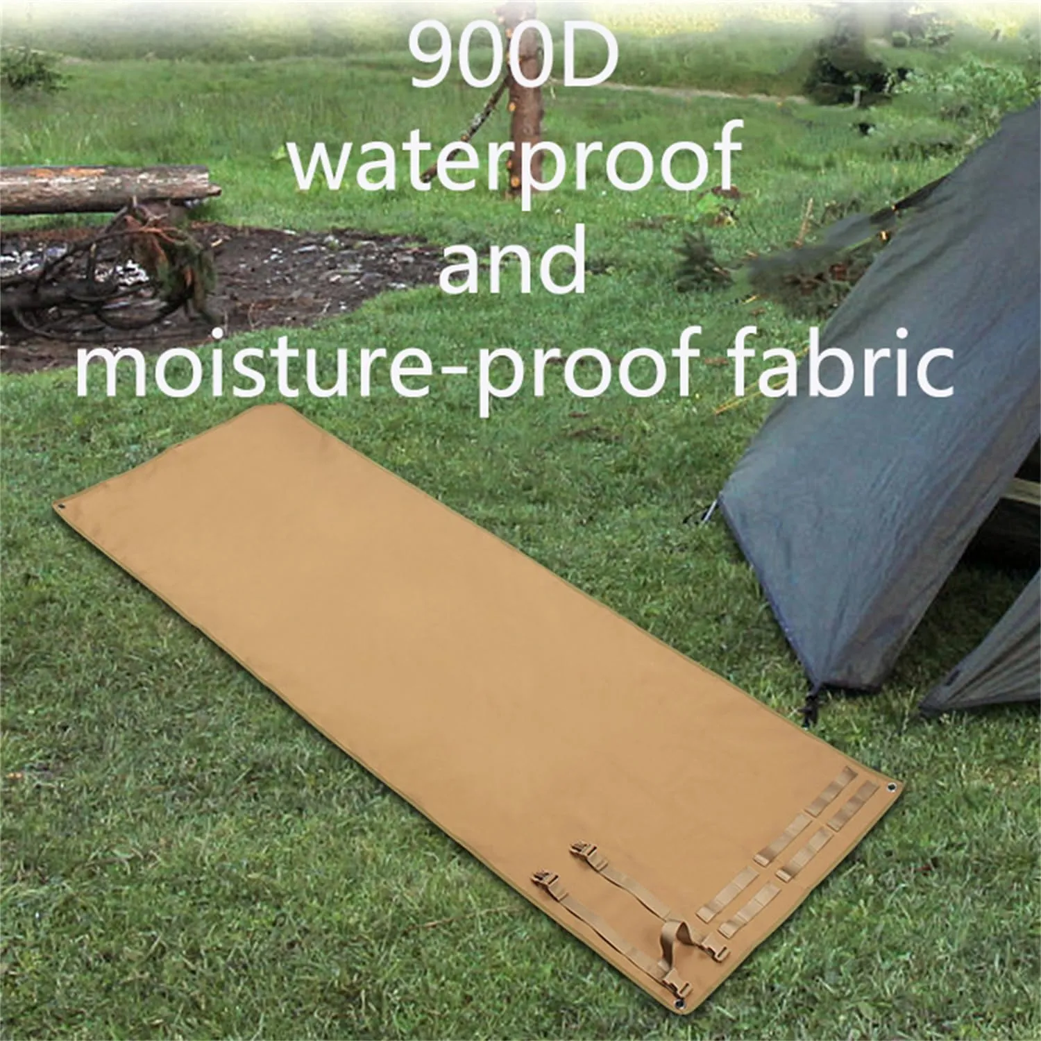 Shooting Mats Prone Padded Waterproof, Roll Up Shooting Mat Prone Rifle Shooter Mats Tactical Shooting Blanket Mat for Range Shooting Hunting (CP Camouflage)