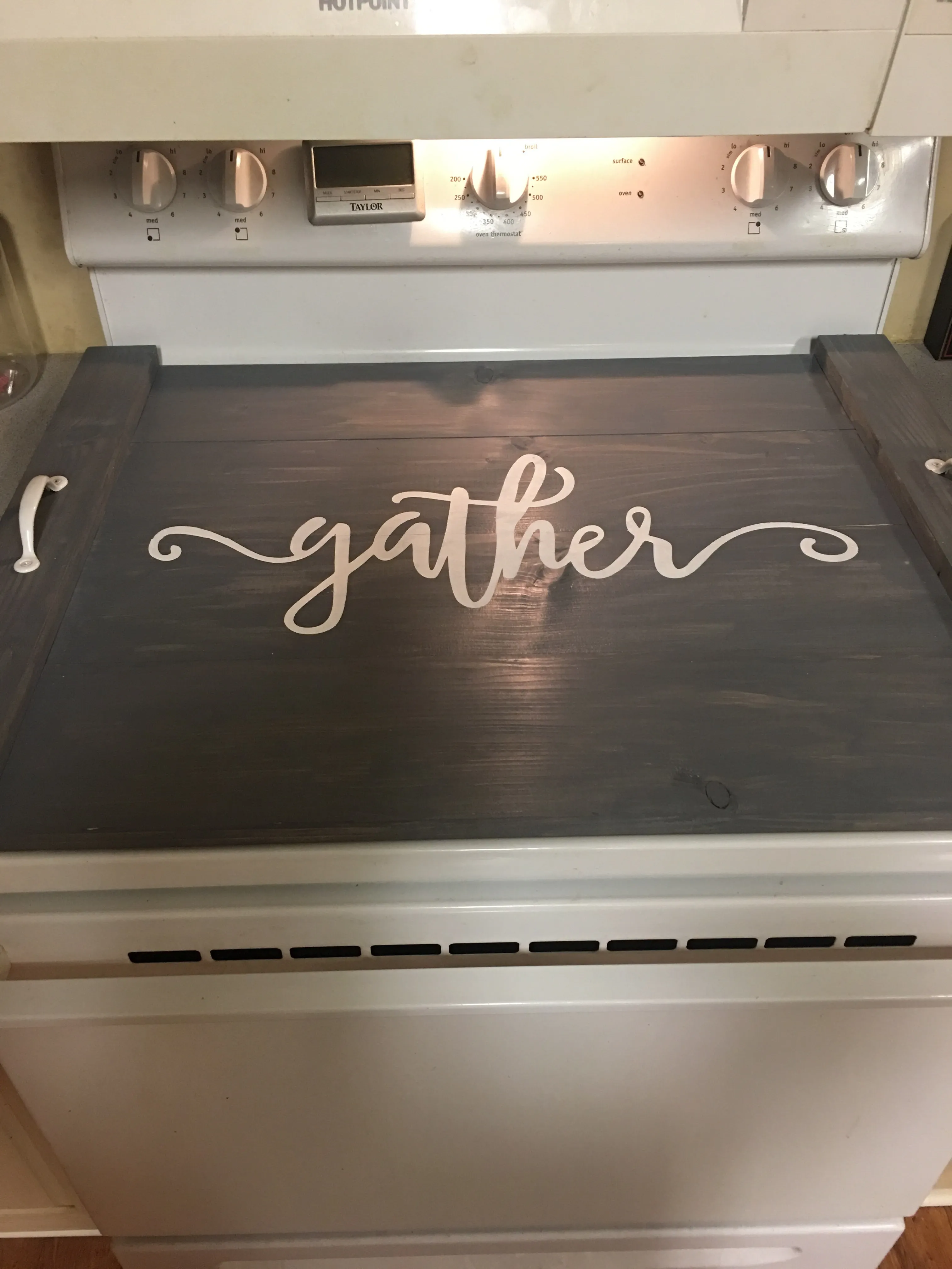SIGN DESIGN - Stove Cover / Noodle board / Tray