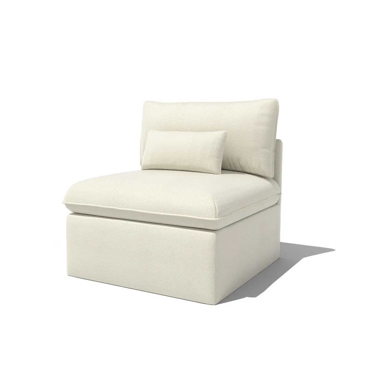 Simon Armless Chair