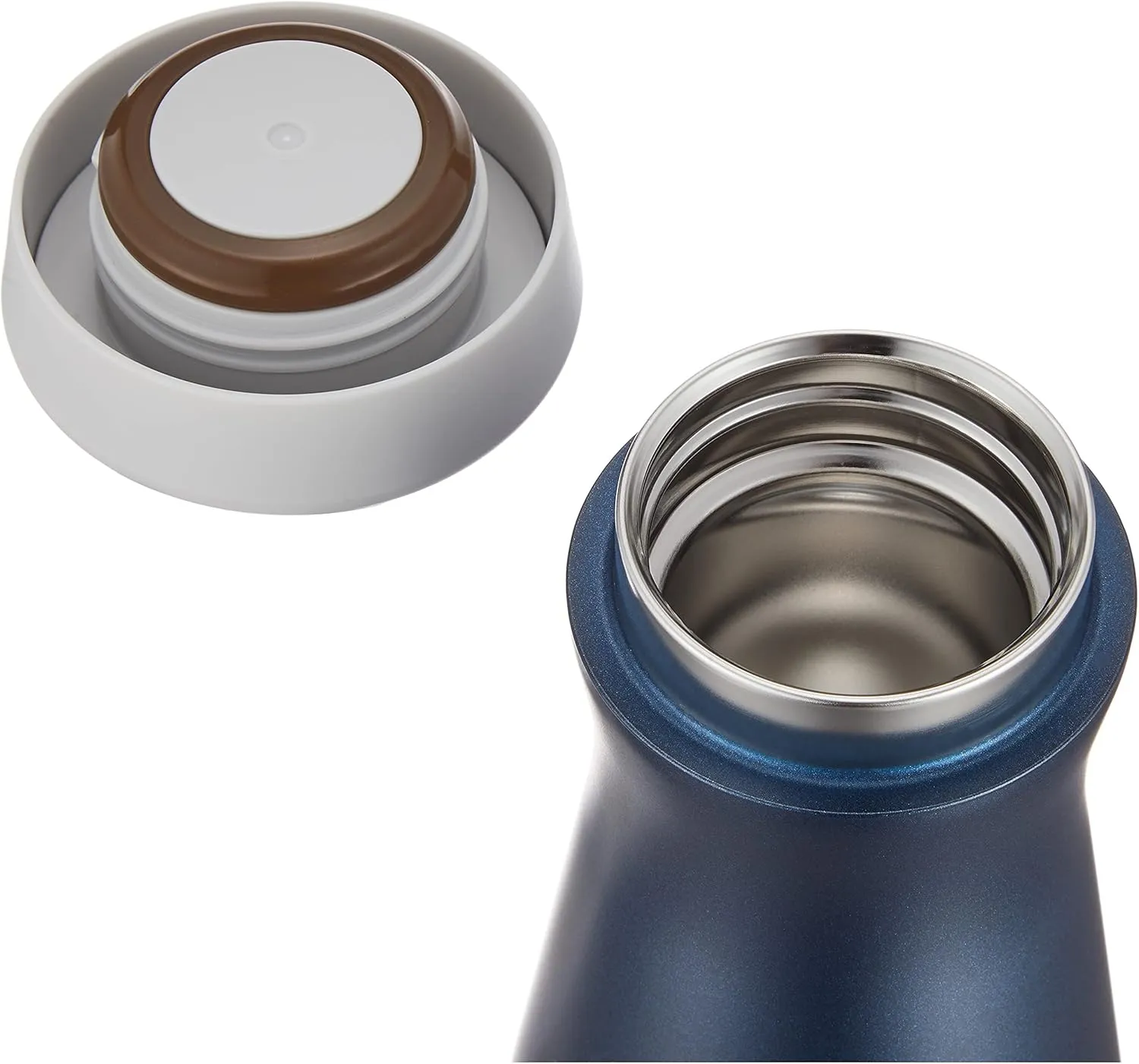 Snow Peak's Tsuzumi Bottle 350, TW-350BK, Stainless Steel, Vacuum-Sealed, Double-Walled, Made in Japan, Lifetime Product Guarantee, Lightweight for Camping & Everyday Use