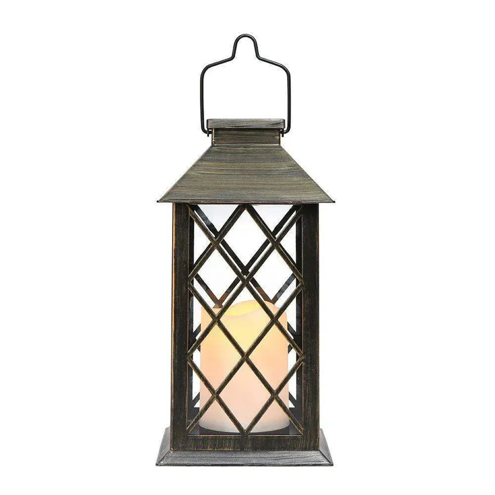 SolarFlame | Solar-Powered Candle Lantern