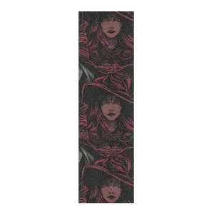 Sorceress Designed Grip Tape roll for Skateboards Decorative Waterproof Waterproof Cruiser Grip Tape lija para Skateboard 33×9 Inch