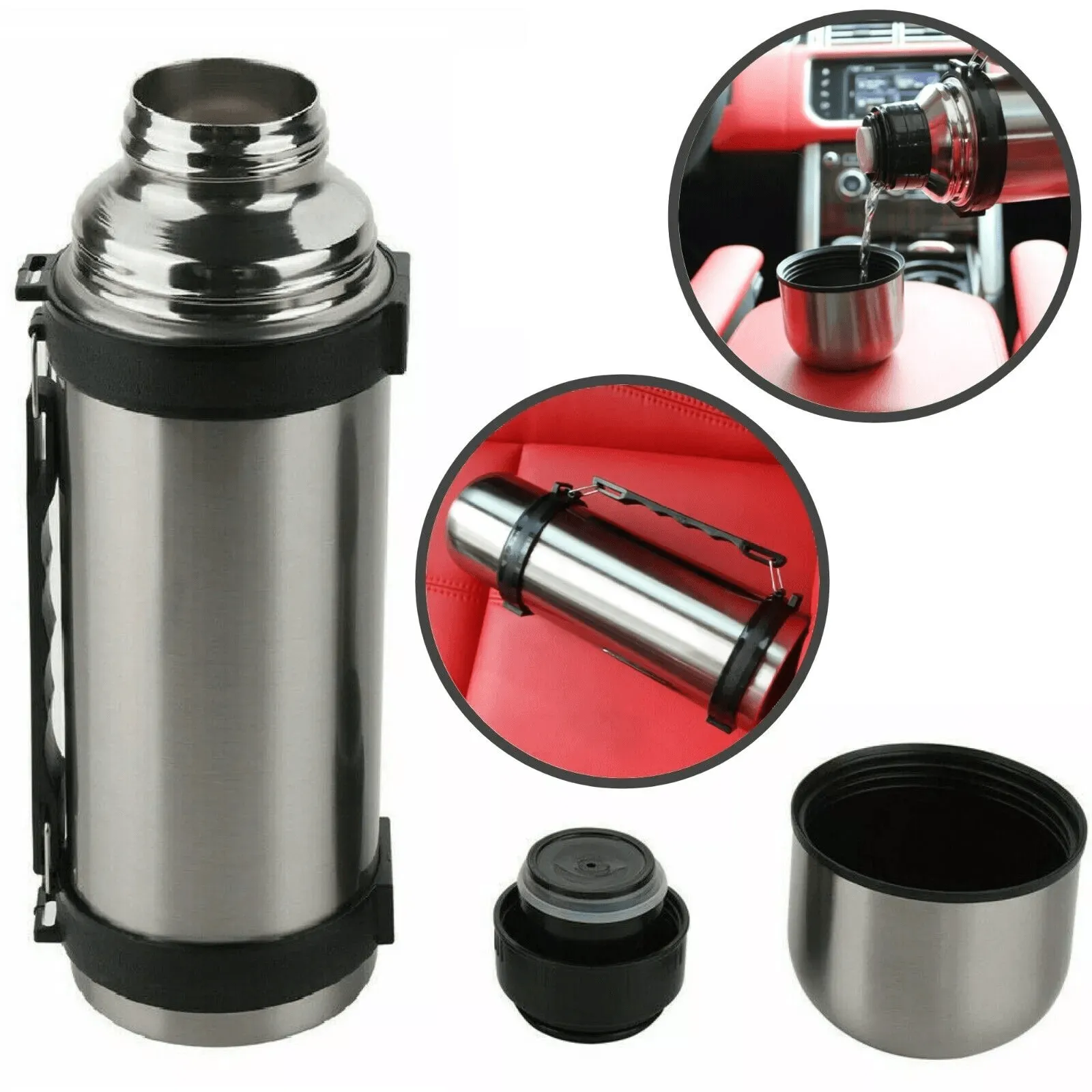 Stainless Steel Vacuum Flask Power Handy Bottle - 750ml