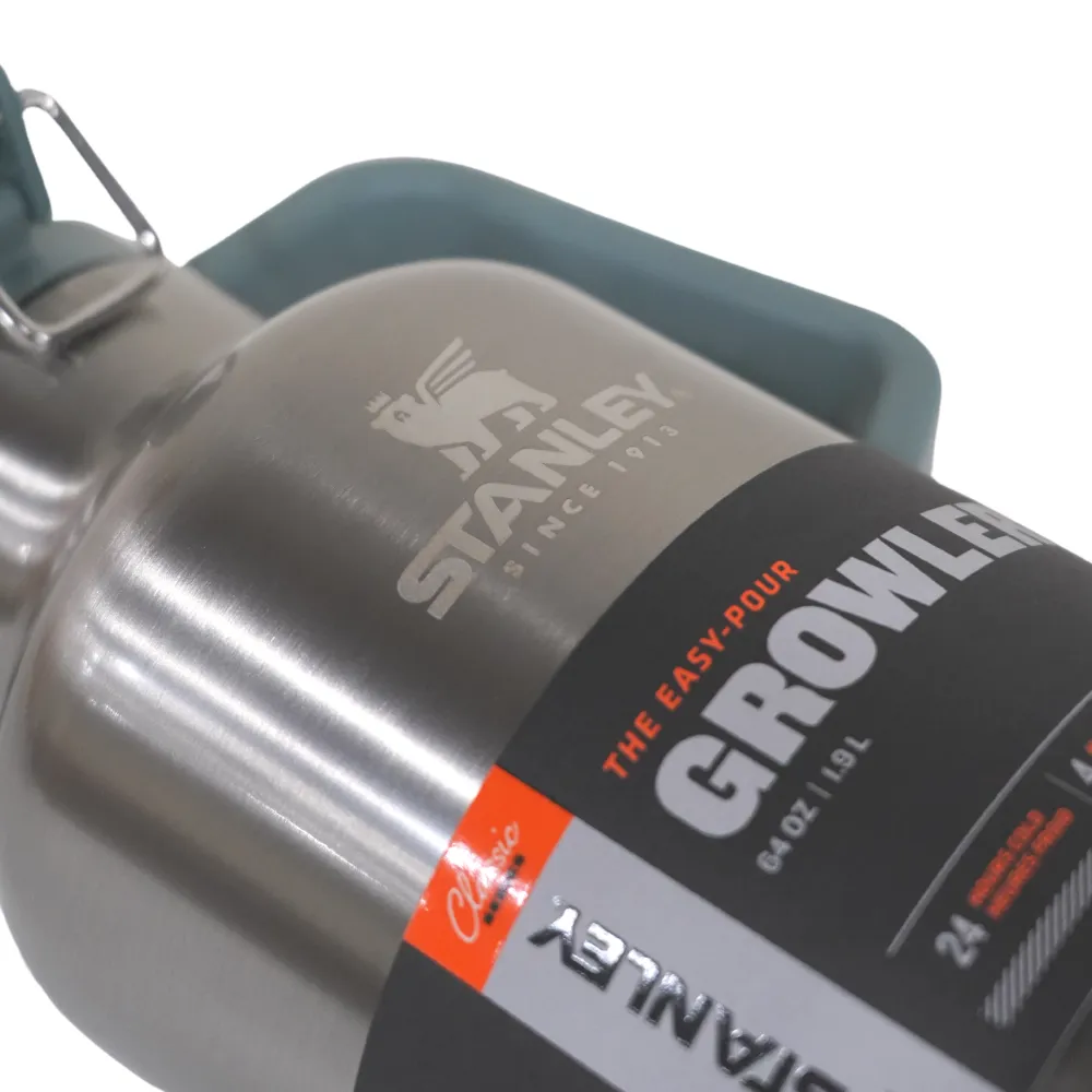 Stanley Classic Vacuum Growler 2QT SS