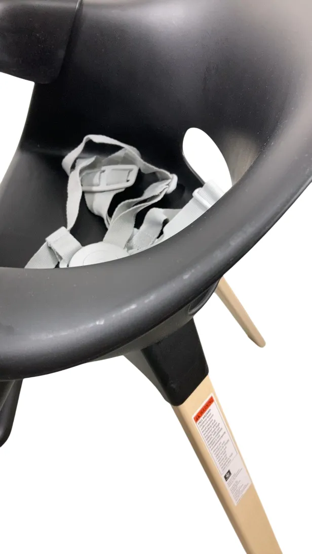 Stokke Clikk High Chair, Black Natural