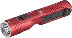 Streamlight 78120 Stinger 2020 2000-Lumen Rechargeable Professional Flashlight with Y USB Cord and Without Charger, Red