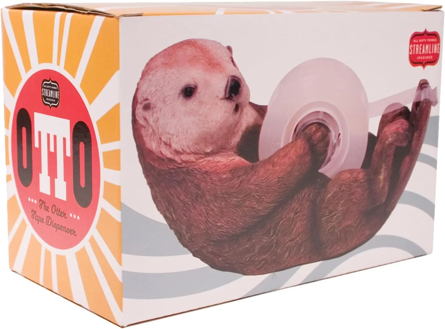Streamline Imagined Otter Tape Dispenser
