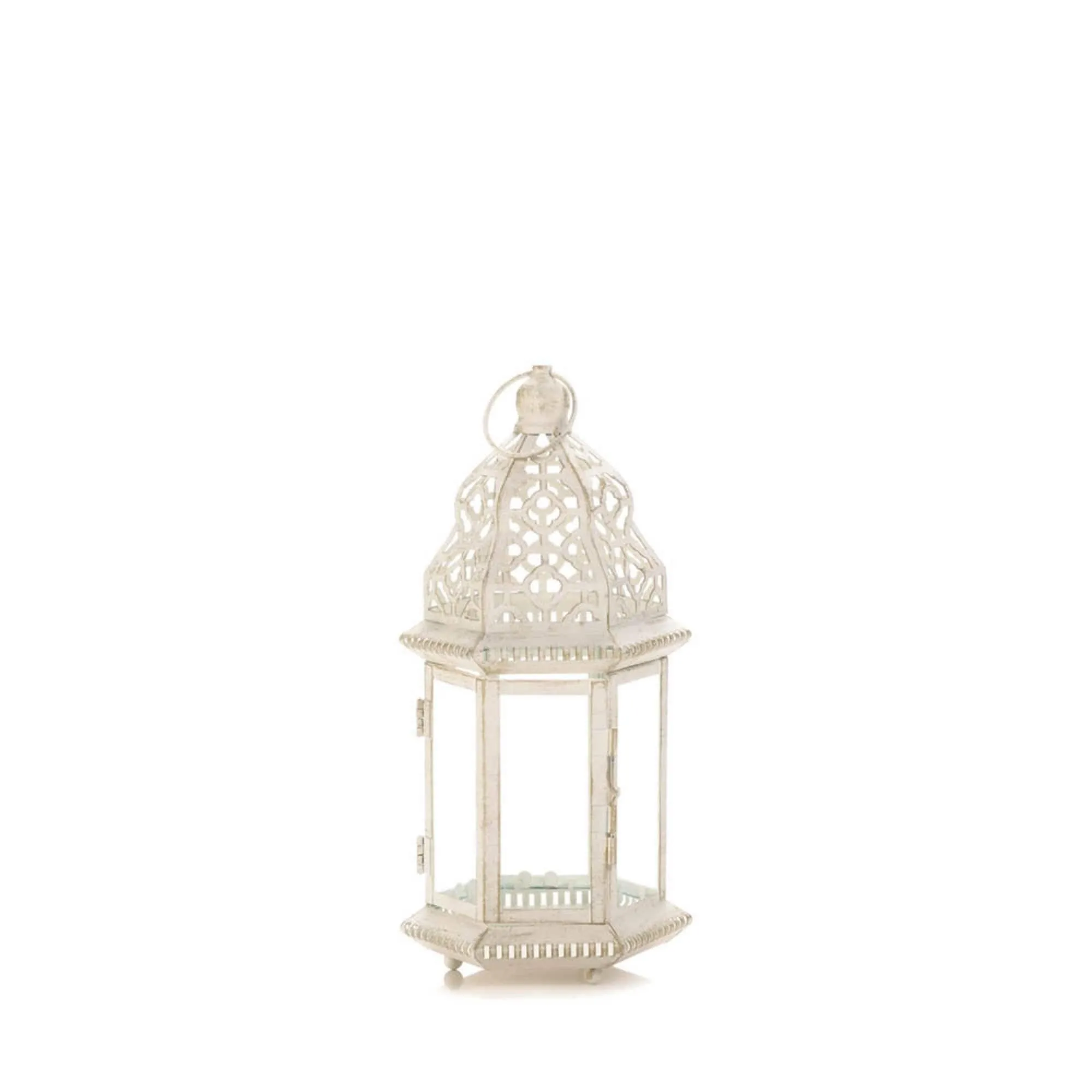 Sublime Candle Lantern - 12" - White