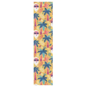 Summer Glasses Coconut Trees Grip Tape roll for Skateboards Waterproof pro Scooters Grip Tape Longboard Griptape Waterproof Cruiser Board Grip Tape, 44×10 Inch