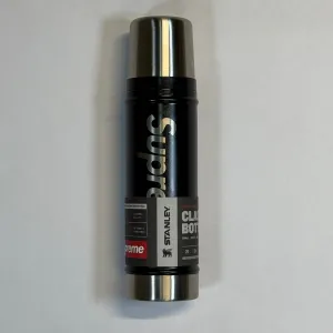 Supreme Stanley 20 oz. Vacuum Insulated Bottle Black