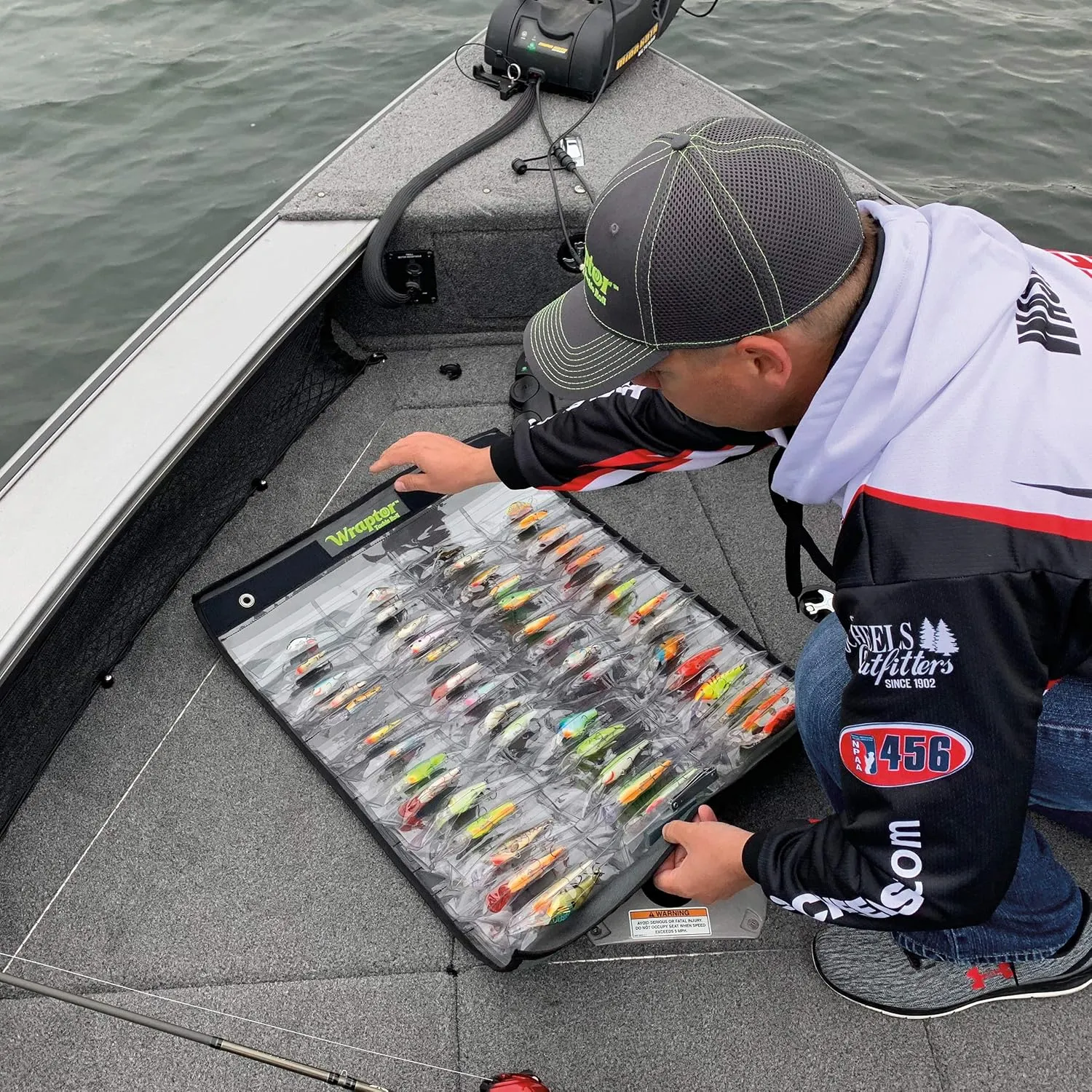 Tackle Roll®| Fishing Tackle Storage Organizer | Classic Pro (54 Pockets)