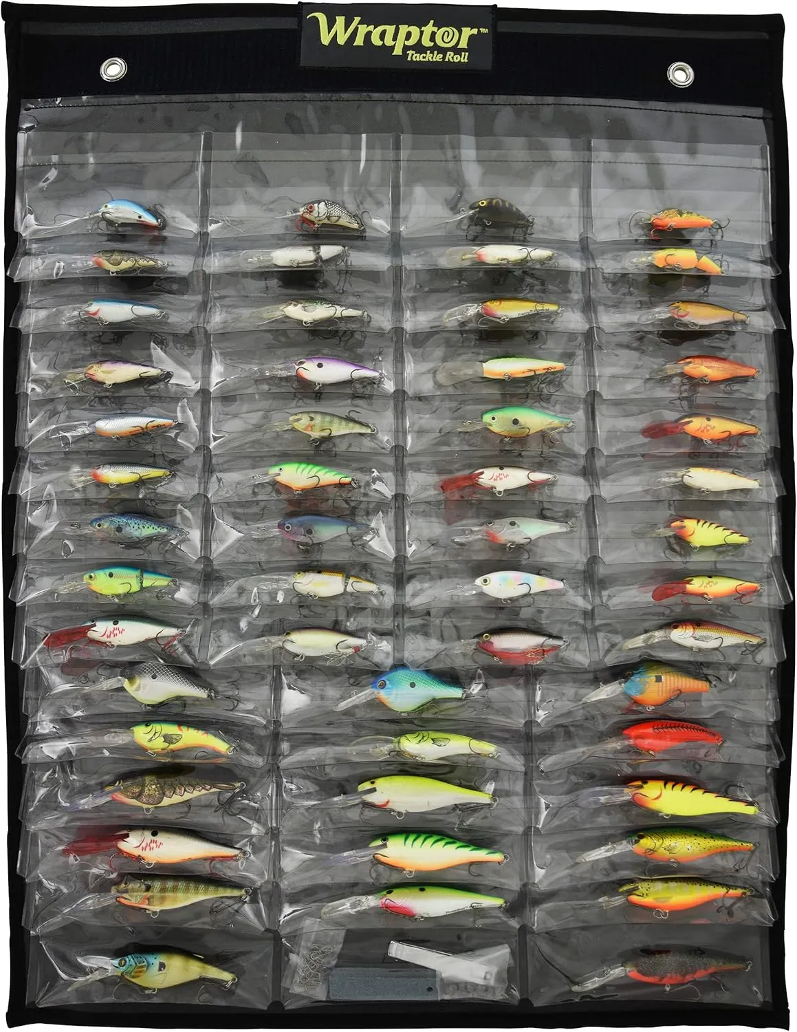 Tackle Roll®| Fishing Tackle Storage Organizer | Classic Pro (54 Pockets)