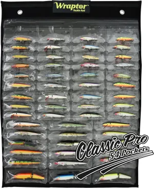 Tackle Roll®| Fishing Tackle Storage Organizer | Classic Pro (54 Pockets)