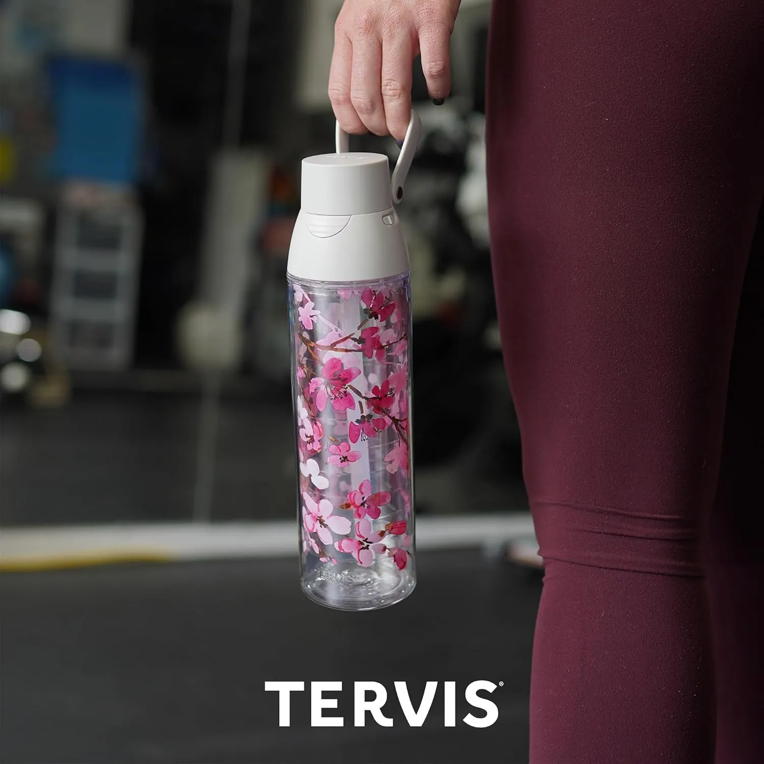 Tervis Peanuts - All Here Group Made in USA Double Walled Insulated Tumbler Travel Cup Keeps Drinks Cold & Hot, 24oz Venture Lite Water Bottle, Classic