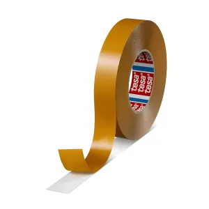 tesa 4970 Double-Sided PVC Film Tape, White, 1 in x 60 yd, 1 Roll