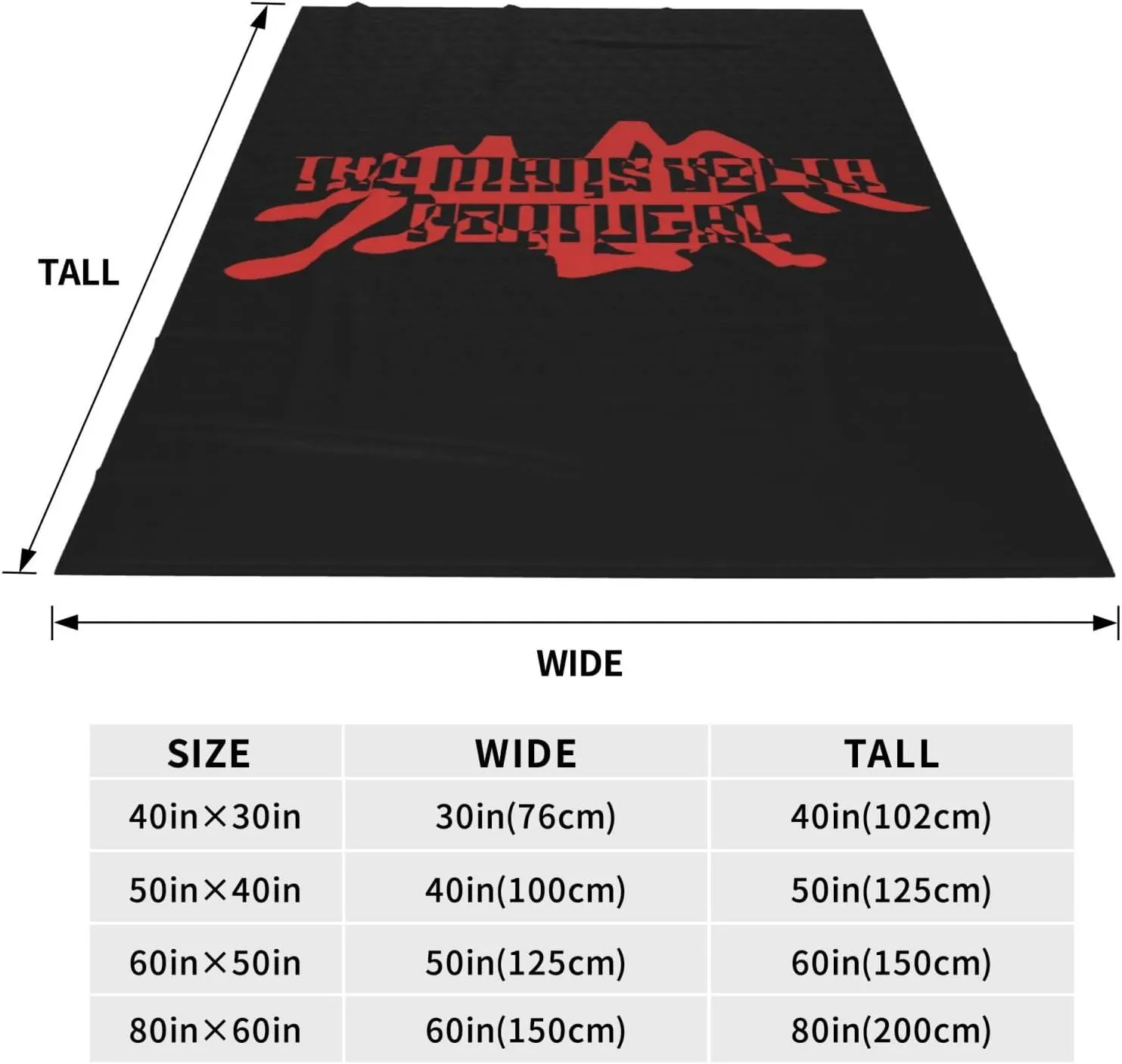 The Mars Volta Blanket Flannel Fleece Printed Throw Blankets Ultra Soft Micro Warm Blanket for All Season Bedding Chair Sofa Couch Bed 50"x40"