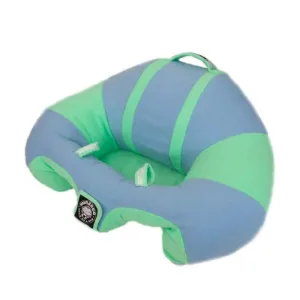 The Original Hugaboo Infant Sitting Chair | 2nd Edition | Blue N' Green