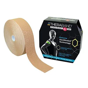 THERABAND Beige, 4 Inch x 13.3 Foot Bulk Roll