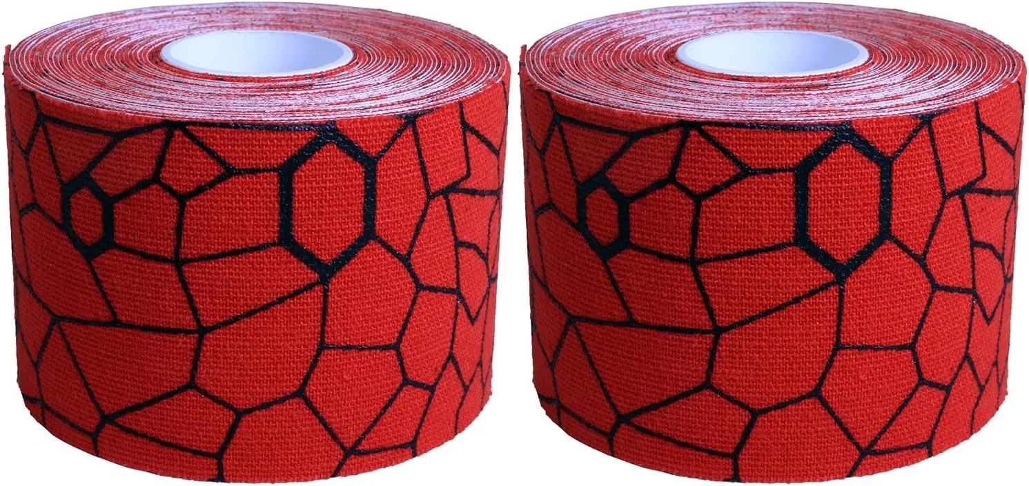 THERABAND Kinesiology Tape With XactStretch Indicator For Perfect Stretch and Application Every Time, Best In Class Adhesion, Water Resistant