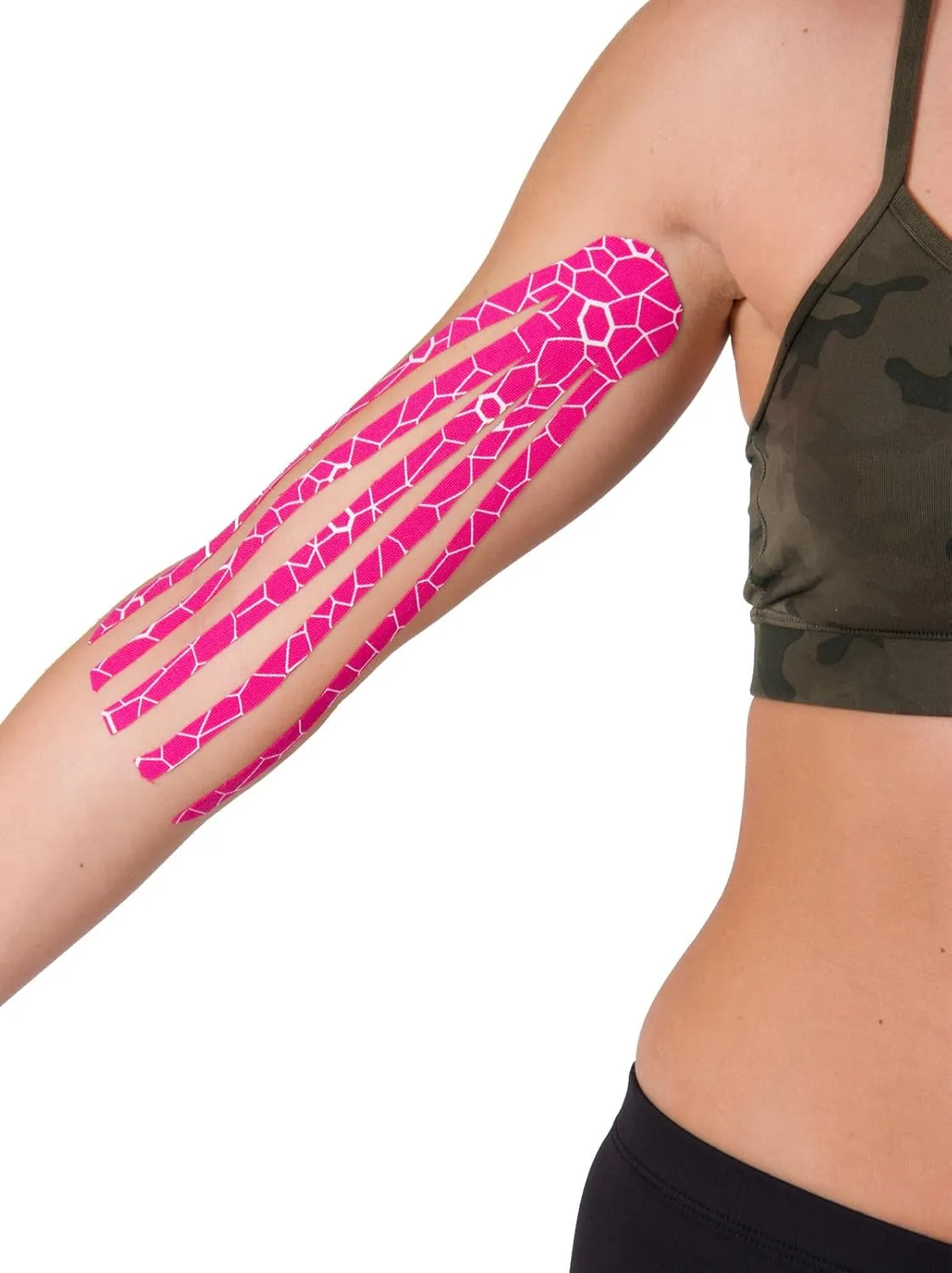 THERABAND Kinesiology Tape With XactStretch Indicator For Perfect Stretch and Application Every Time, Best In Class Adhesion, Water Resistant
