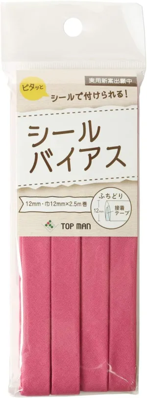 Topman Industries TM008 Seal Bias Tape Width 0.5 inches (12 mm) x 6.6 ft (2.5 m) Roll
