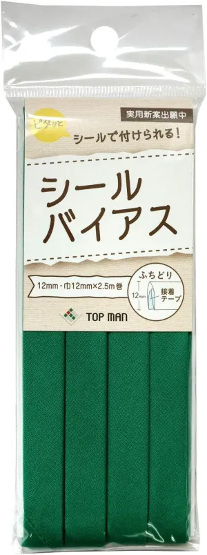 Topman Industries TM008 Seal Bias Tape Width 0.5 inches (12 mm) x 6.6 ft (2.5 m) Roll