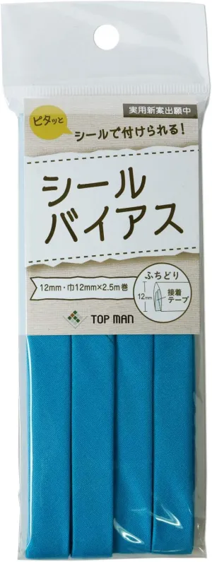 Topman Industries TM008 Seal Bias Tape Width 0.5 inches (12 mm) x 6.6 ft (2.5 m) Roll