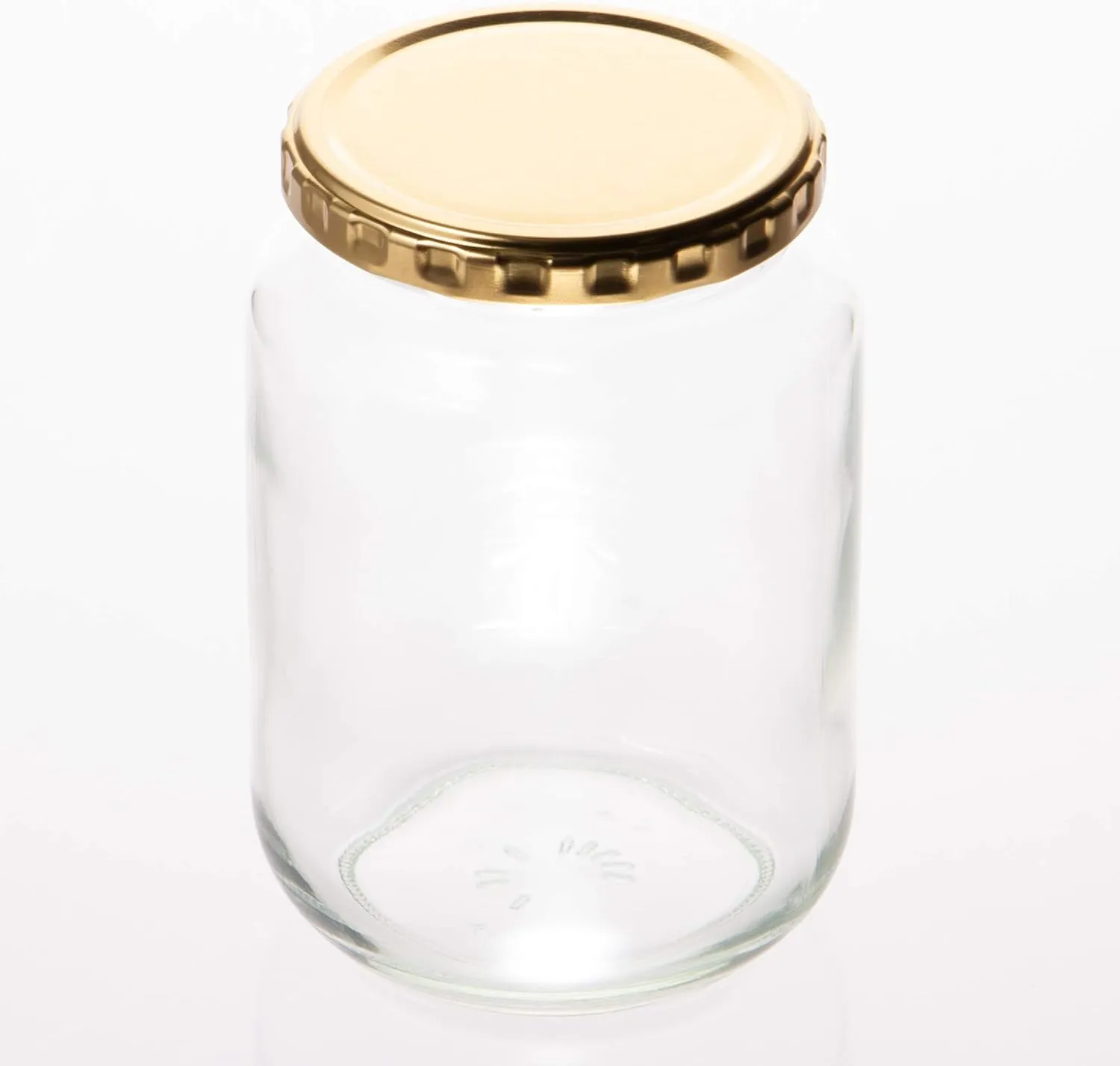 Toyo Sasaki Glass Storage Container, Clear, Approx. 28.7 fl oz (820 ml), Benrin-Rubber, Made in Japan, Includes Bookmark HW-518-A-JAN