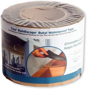 Trex RainEscape Butyl Waterproof Tape Roll 4 in. x 50 ft.