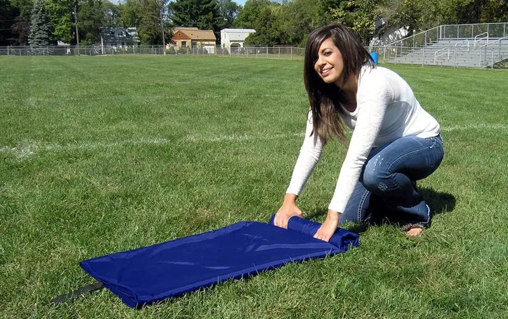 Ultimate SportsWrap - Patented - The Only Wearable Weatherproof/Stadium/Picnic/Sports Blanket, Complete with Upper and Lower Zippers, Lined & Adjustable Hood and Inside Hand Warmers, 70" X 58"