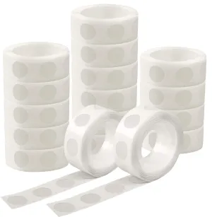 UPINS 6000 Pcs Balloon Glue Removable Adhesive Tape Double Sided Point Dots, 60 Rolls