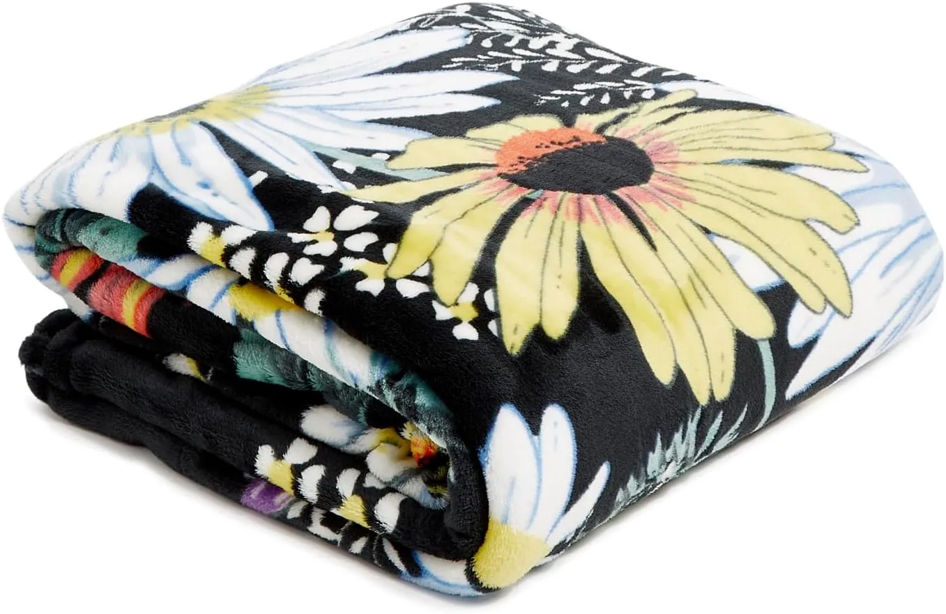Vera Bradley Women's Fleece Plush Throw Blanket