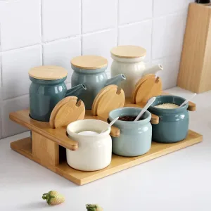 Vinegar Bottle Anti-Leakage, Oil Bottles 500ml Seasoning Jars Seasoning Bottle,Oil Vinegar Bottle Pot Dispenser Suit Olive Sauce Dispenser (B) (D)