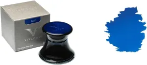 Visconti Glass Inkwell Blue 50 ml