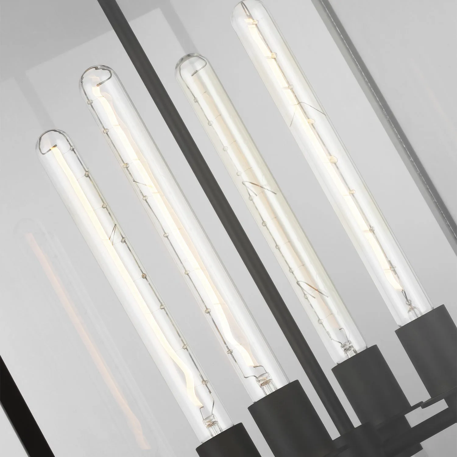 Visual Comfort Studio Four Light Hanging Lantern