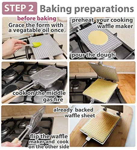 Waffle Maker rectangular shape