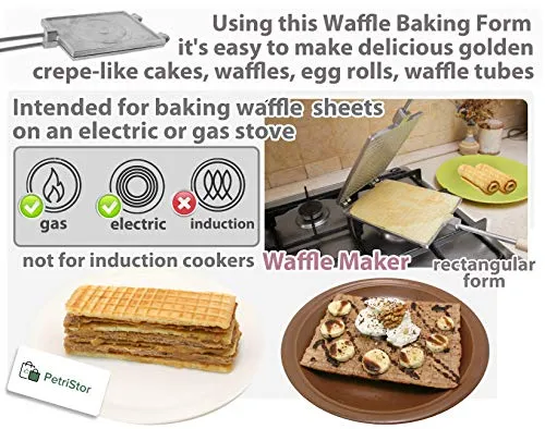 Waffle Maker rectangular shape