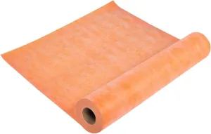 Waterproof Membrane for Shower 3.8 ft x 87 ft / 324 Square Feet Waterproofing Shower Membrane 19.7mil Thickness Waterproof for Sauna Bathroom Walls Tile Underlayment 324 sqft Polyethylene Fabric Roll