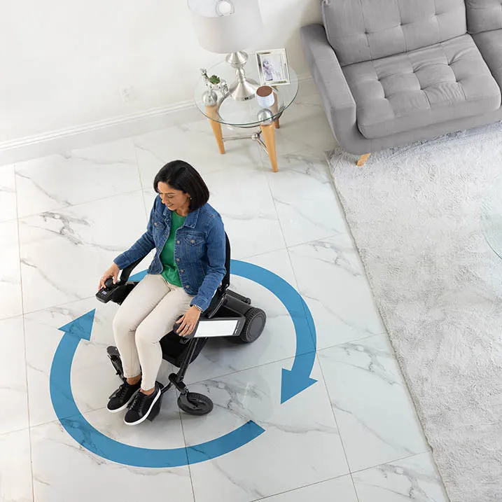 WHILL Model F Folding Powerchair