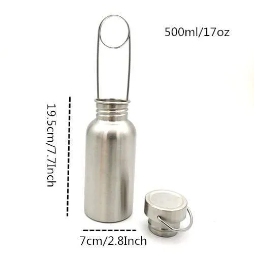 Wide Mouth Hook Bushcraft Water Bottle
