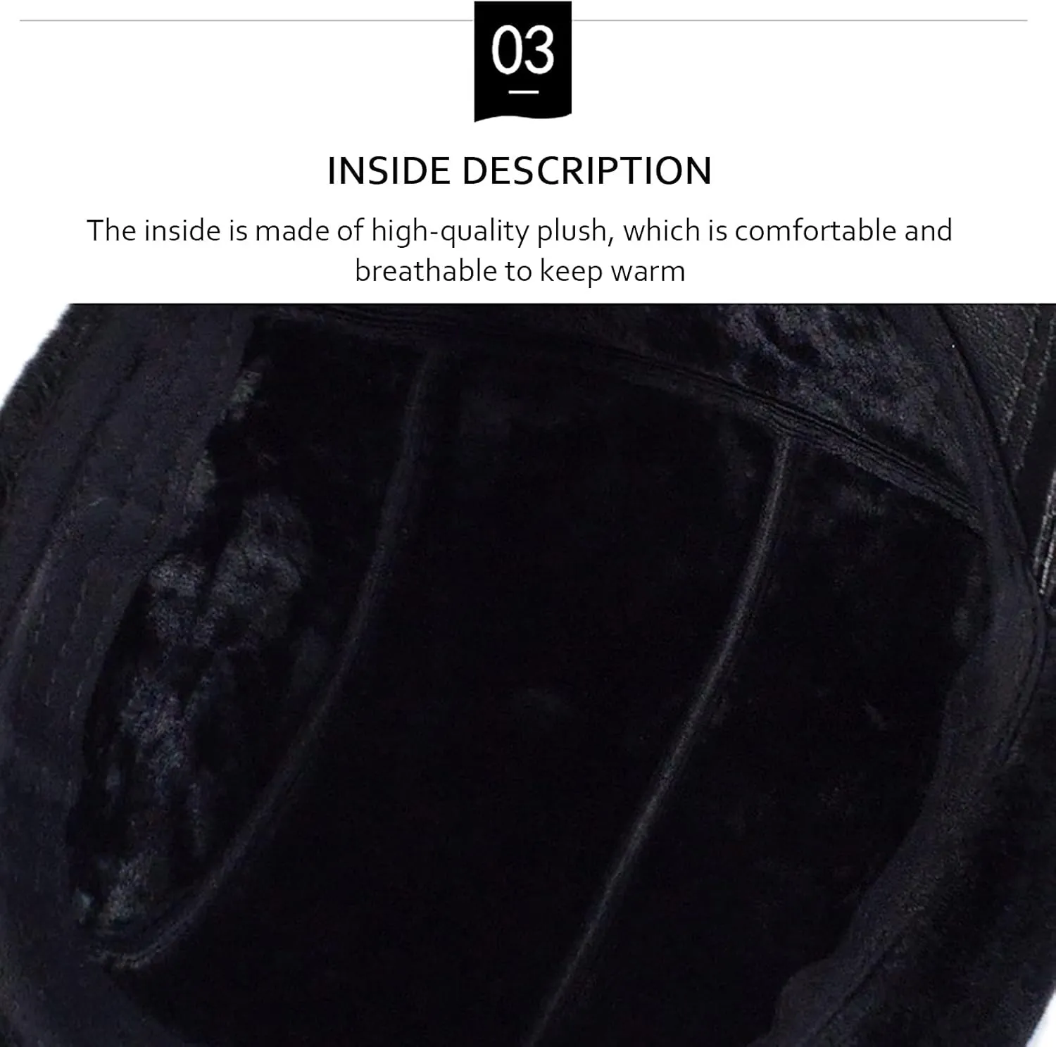 Winter Hats, Hat Men Hat Hat with Earflap Winter Windproof Trooper Trapper Hat Leather Waterproof Aviator Cap