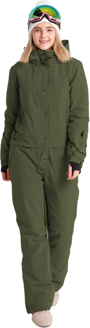 Womens Snowsuit One Pieces Ski Suits Jumpsuits Colorful Coveralls Snowboard Jackets