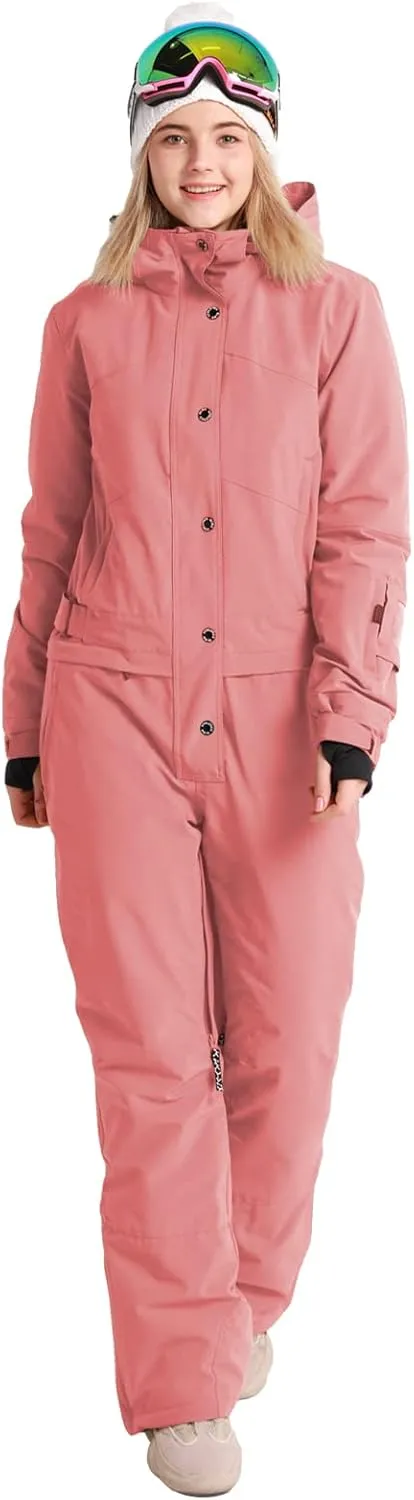 Womens Snowsuit One Pieces Ski Suits Jumpsuits Colorful Coveralls Snowboard Jackets
