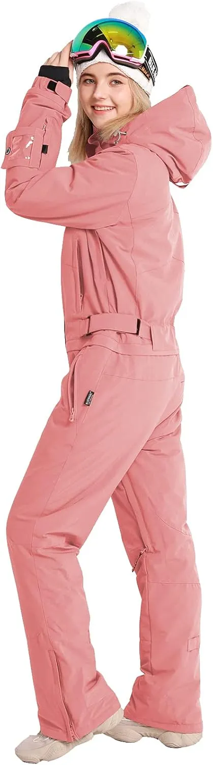 Womens Snowsuit One Pieces Ski Suits Jumpsuits Colorful Coveralls Snowboard Jackets