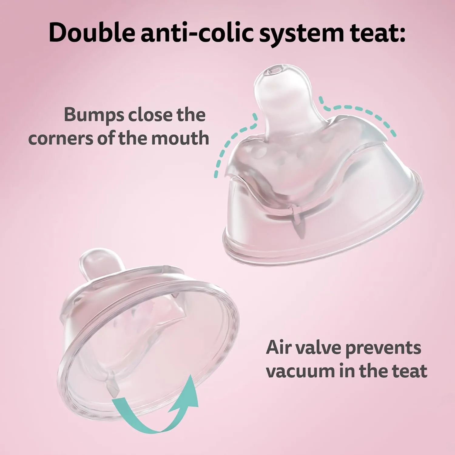 Wonder Woman DC Comics - Herobility Double Anti-Colic Baby Bottles – 8.5 fl oz/240ml – 3-Pack